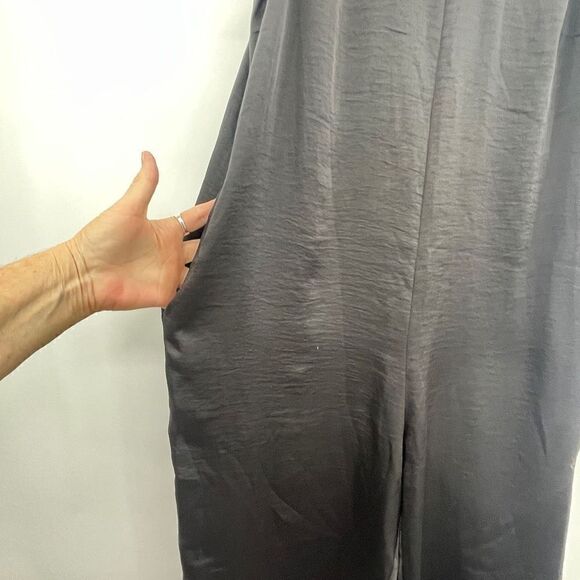 Universal Standard Women's Sleeveless Scoop Neck Black Jumpsuit Size 2XS - Picture 3 of 7